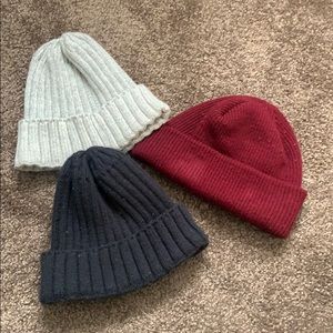 Beanie three pack